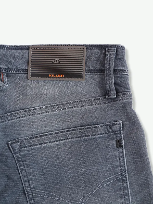 Killer washed grey skinny fit jeans