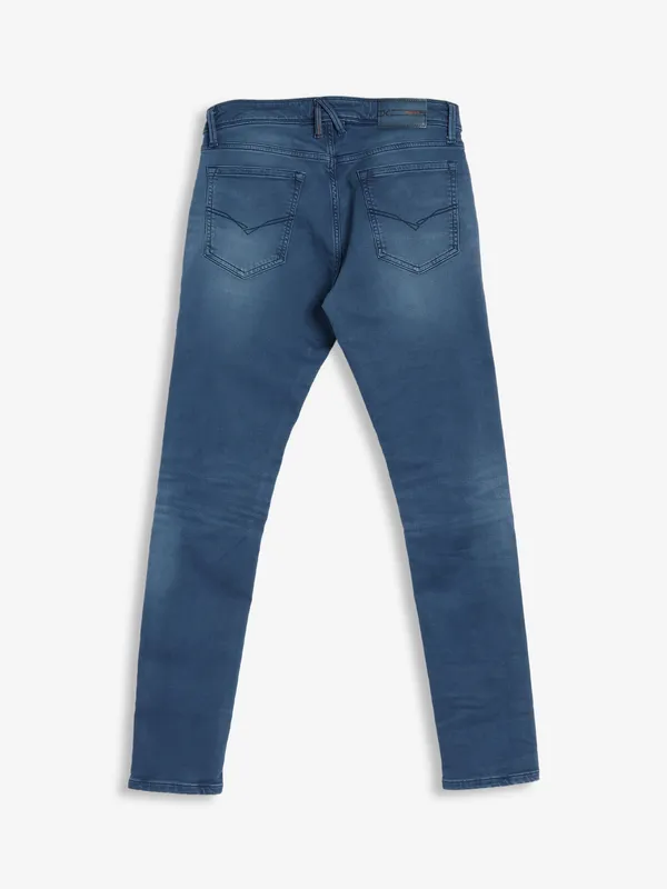 Killer washed skinny fit jeans in dark blue
