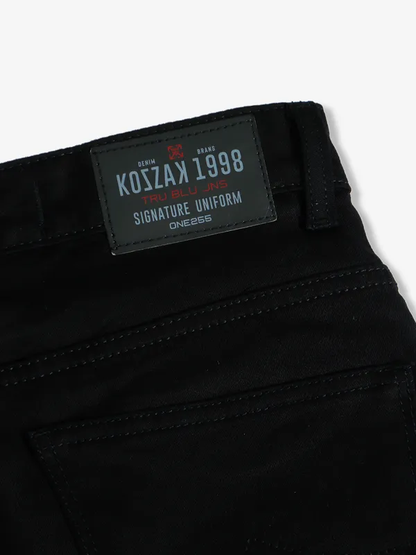 Kozzak black super skinny fit cargo jeans