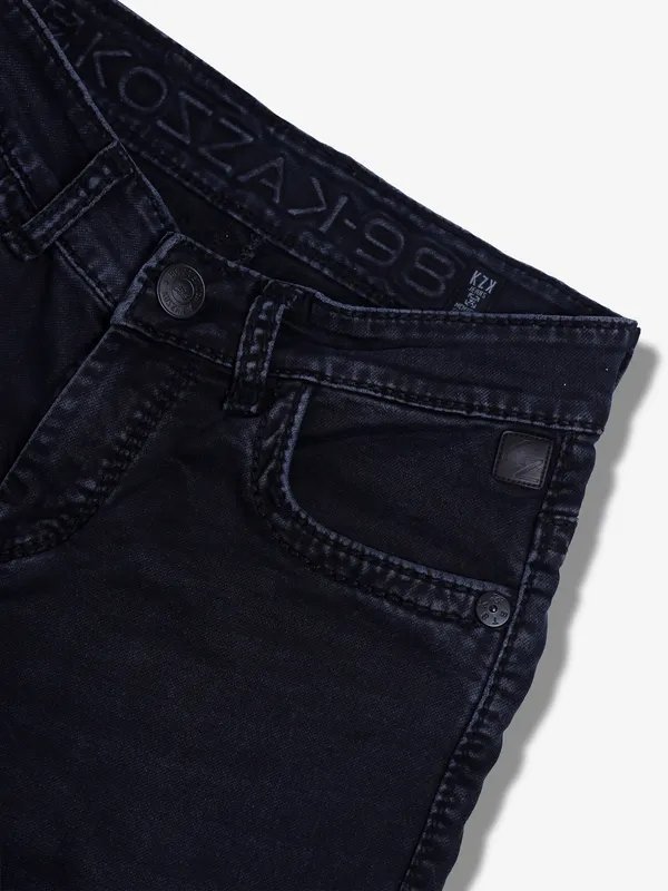 KOZZAK black washed skinny jeans