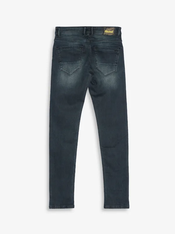 Kozzak charcoal grey washed jeans