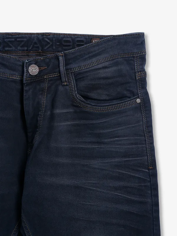Kozzak dark navy super skinny fit jeans