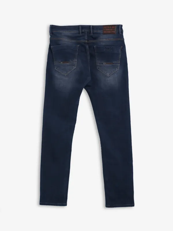 Kozzak dark navy super skinny fit jeans