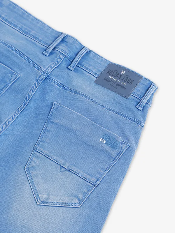 Kozzak ice blue washed jeans