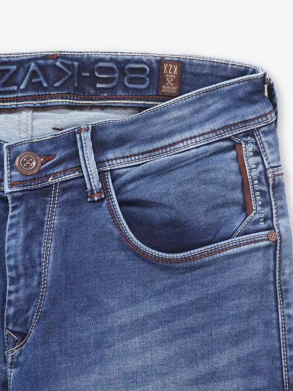 KOZZAK light blue super skinny denim jeans