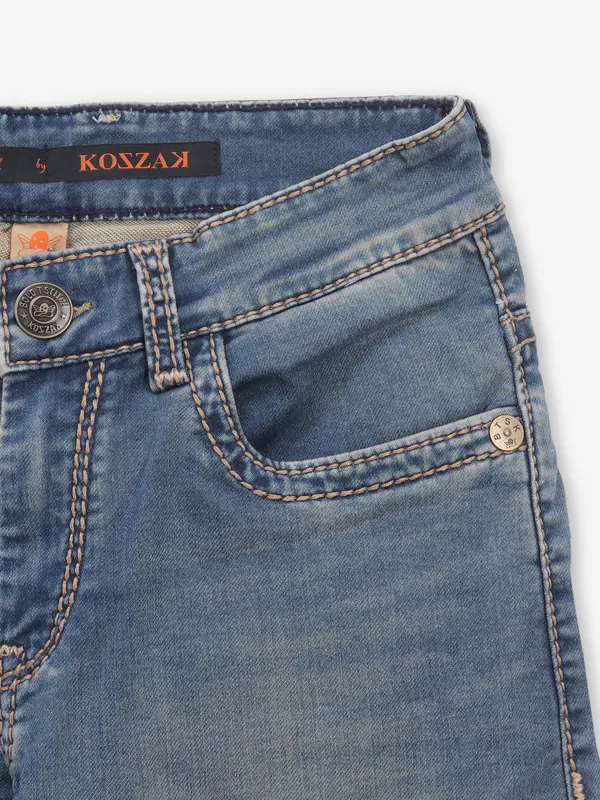 KOZZAK light blue washed denim jeans