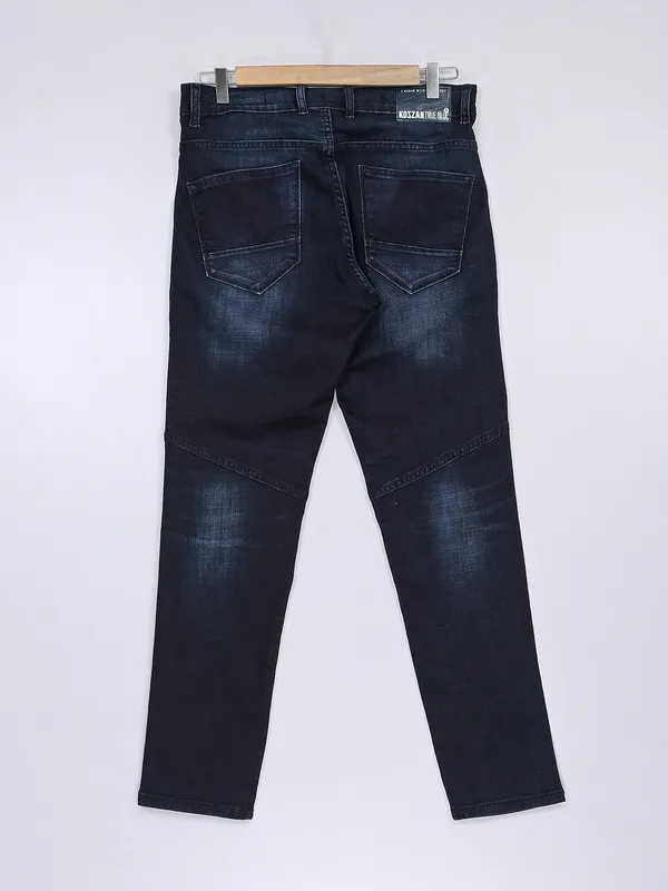 Kozzak navy jeans in washed