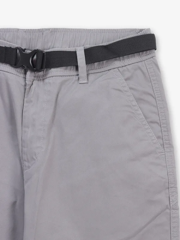 KOZZAK super skiiny solid grey cargo