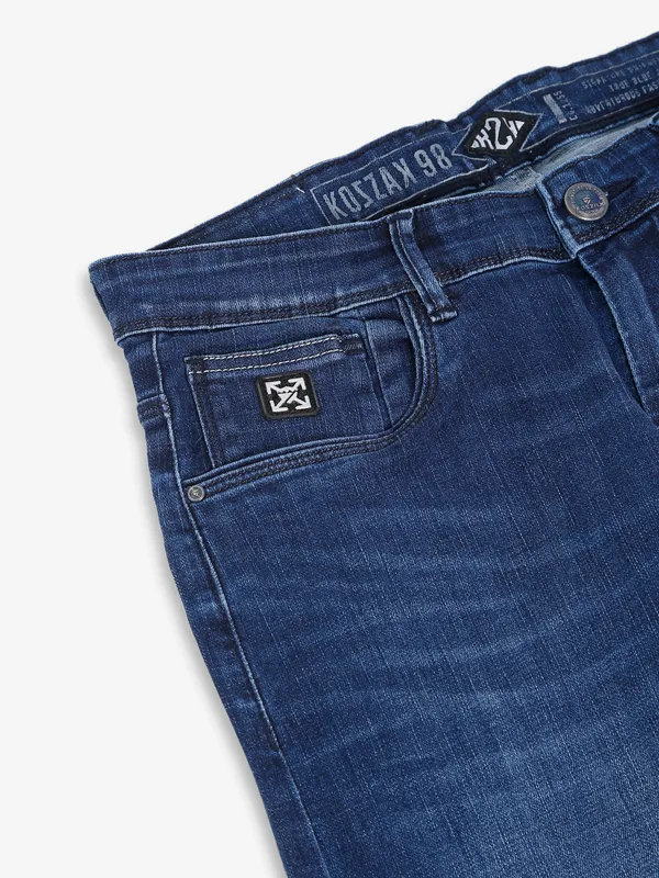 Kozzak super skinny fit blue jeans