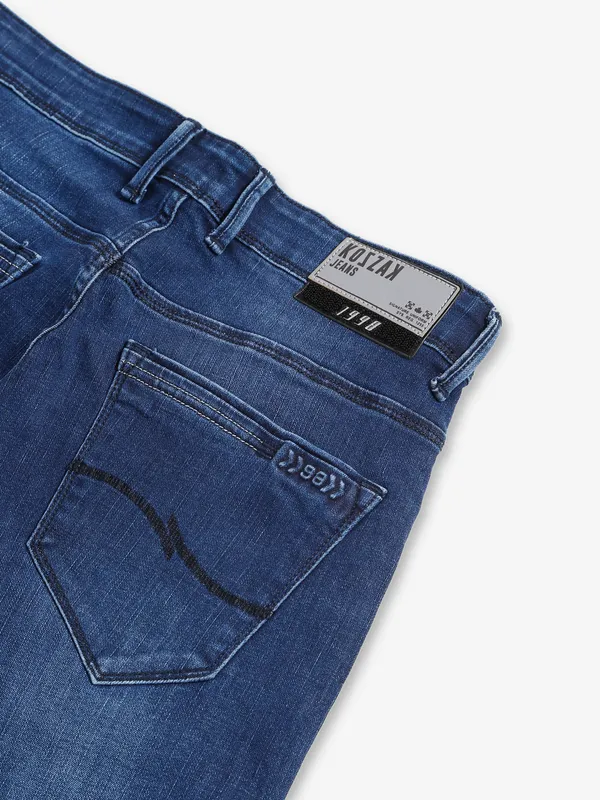 Kozzak super skinny fit blue jeans