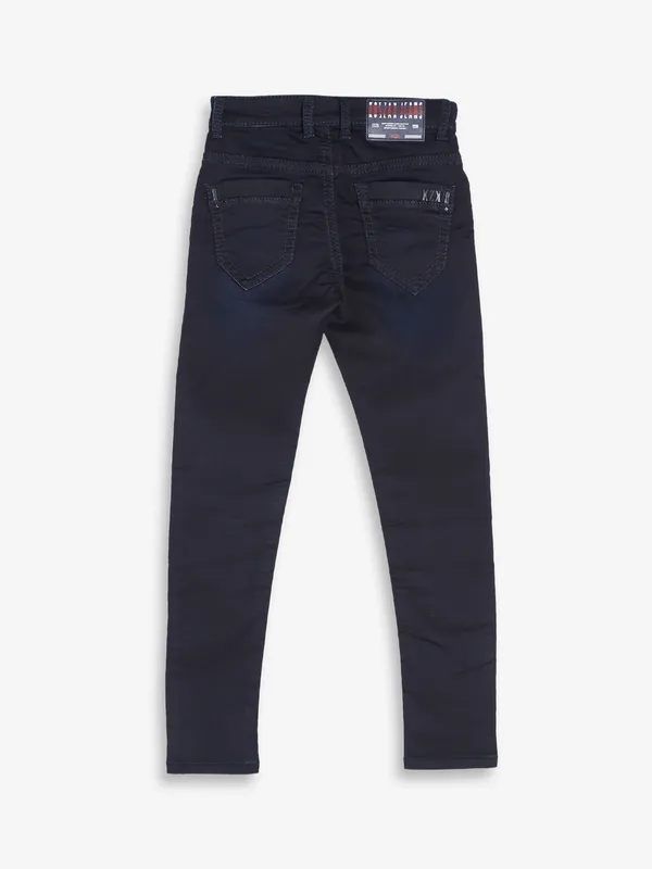 Kozzak super skinny fit dark blue jeans