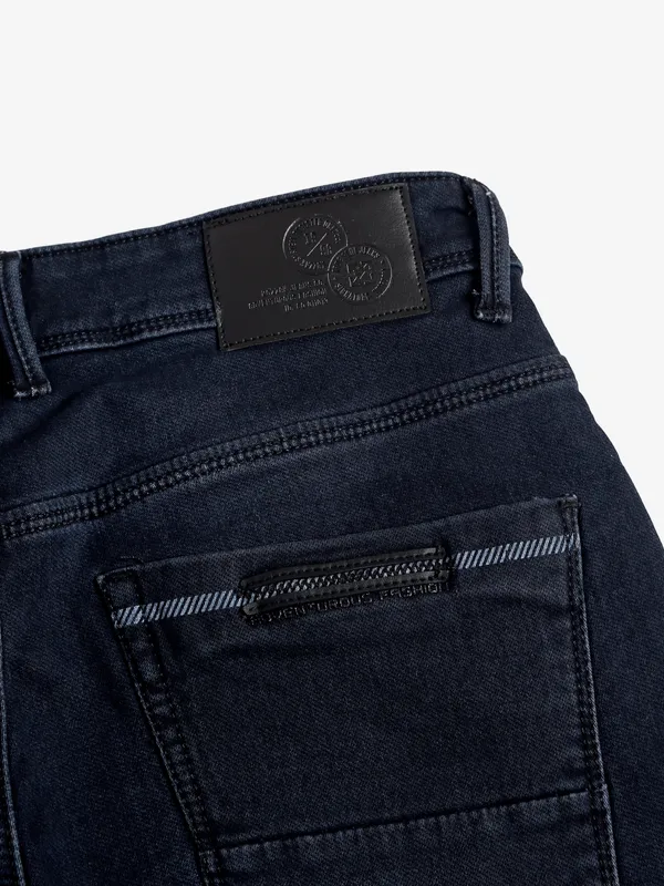 Kozzak washed black slim fit jeans