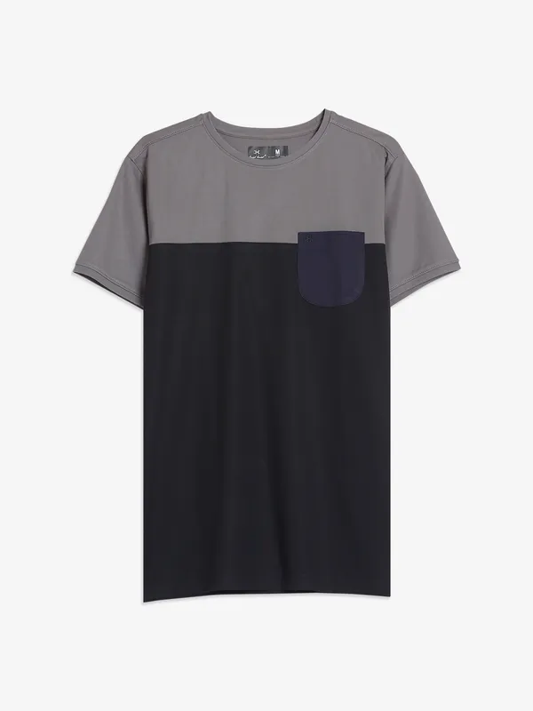 Kuch Kuch cotton black t shirt
