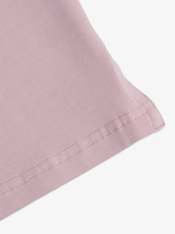 Kuch Kuch cotton pink polo t shirt