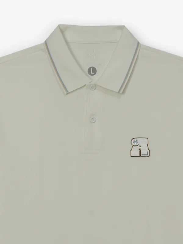 KUCH KUCH slim fit off white t-shirt in cotton