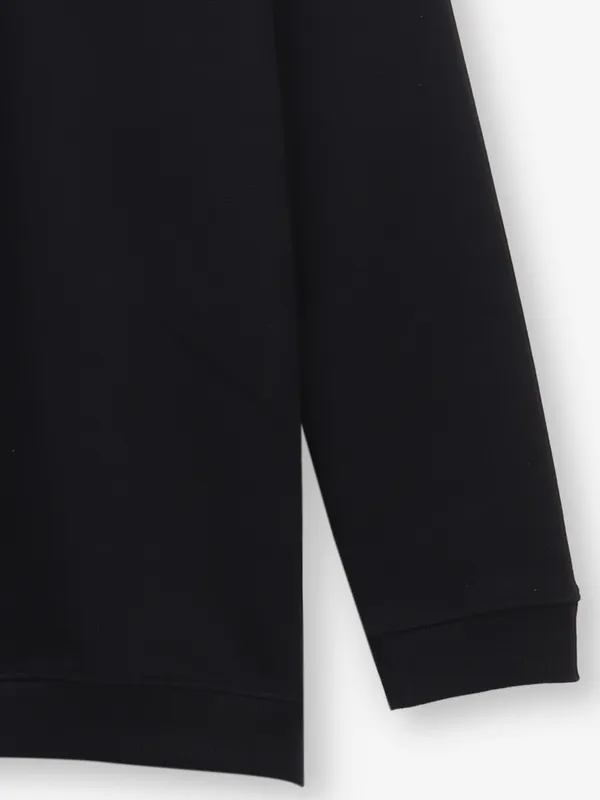 KUCH KUCH solid black logo cotton t-shirt