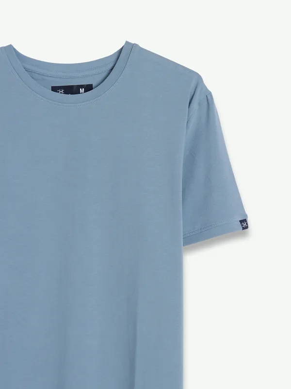 Kuch Kuch stone blue cotton t shirt