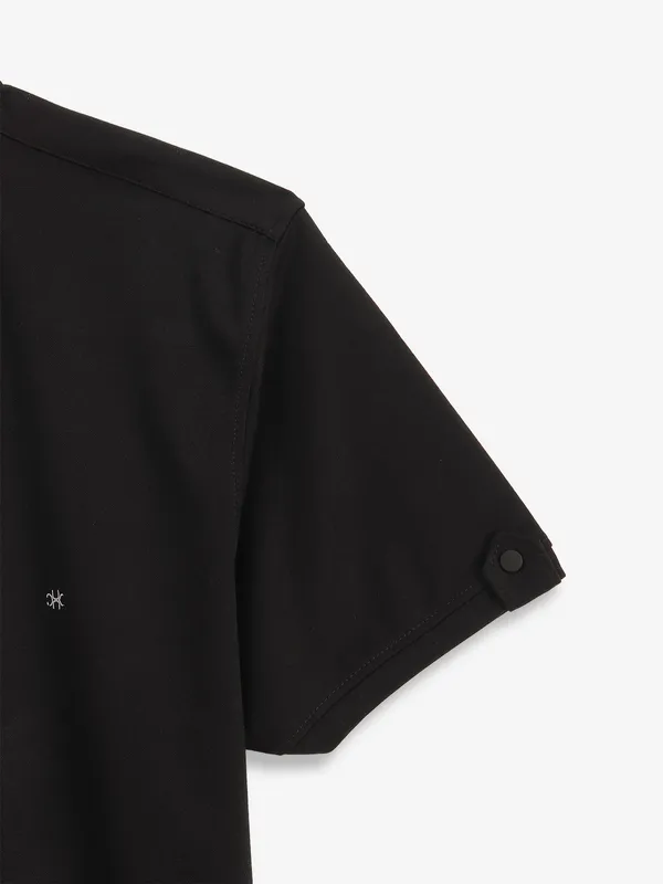 KUCHKUCH black plain cotton t-shirt