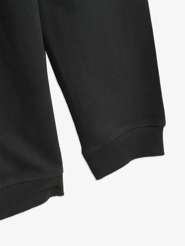 KUCHKUCH plain black cotton t-shirt