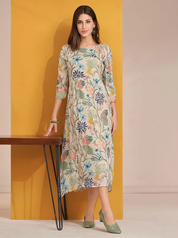 Kurtis Buy Beige Kurti for Women at G3Fashion