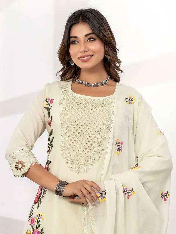 Latest pista green kurti set with dupatta