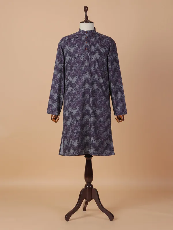 Latest wine silk kurta suit