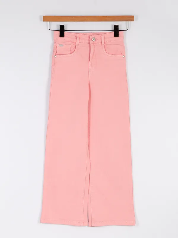 Leo n Babes pink solid jeans