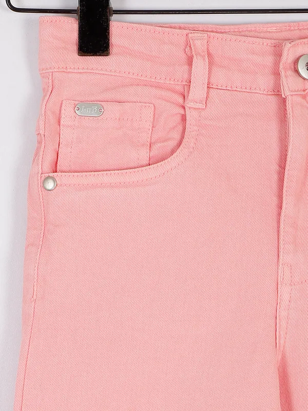 Leo n Babes pink solid jeans