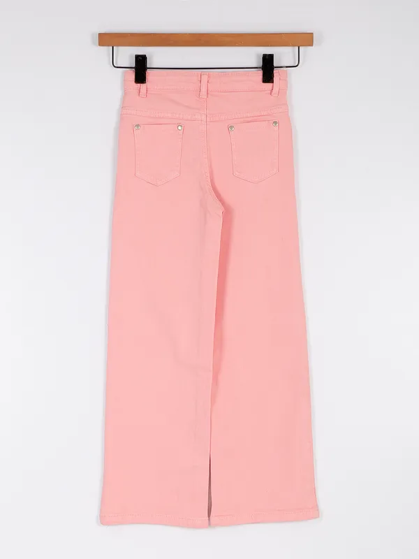 Leo n Babes pink solid jeans