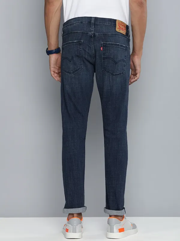 Levis 512 slim taper fit jeans in dark blue