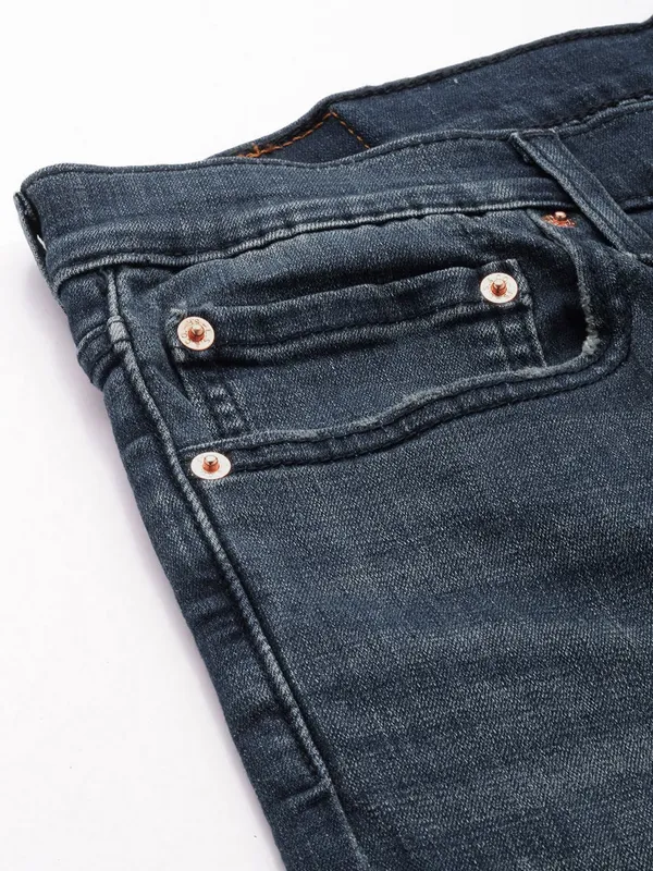 Levis 512 slim taper fit jeans in dark blue