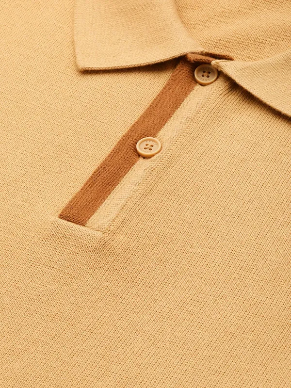 Levis beige plain polo t shirt