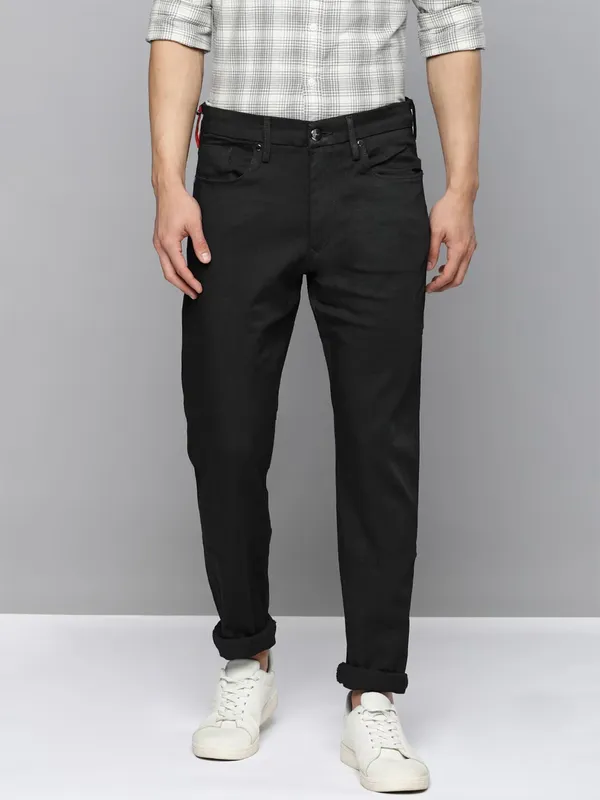 Levis black 511 slim redloop fit jeans