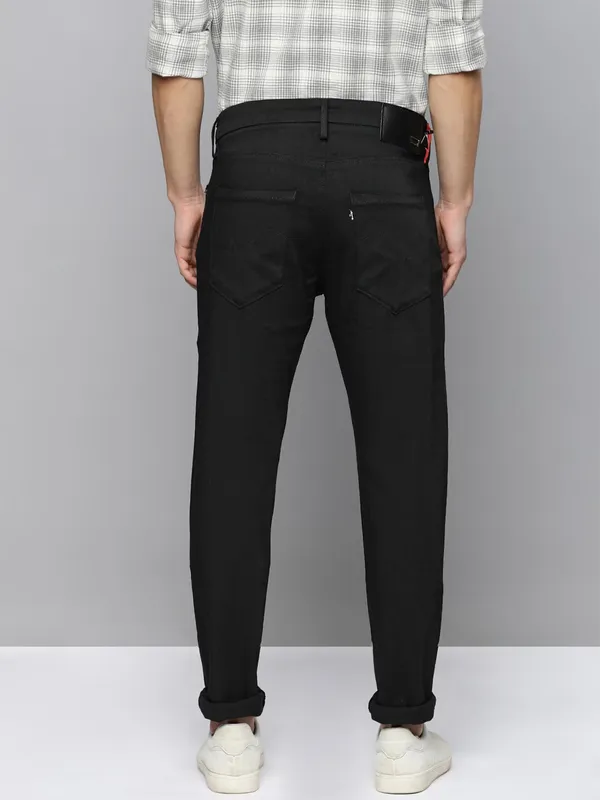 Levis black 511 slim redloop fit jeans
