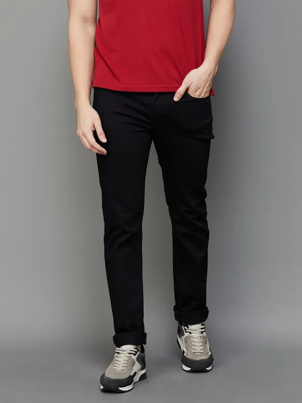 Levis black 512 slim taper jeans