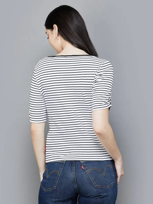 LEVIS black and white cotton t-shirt