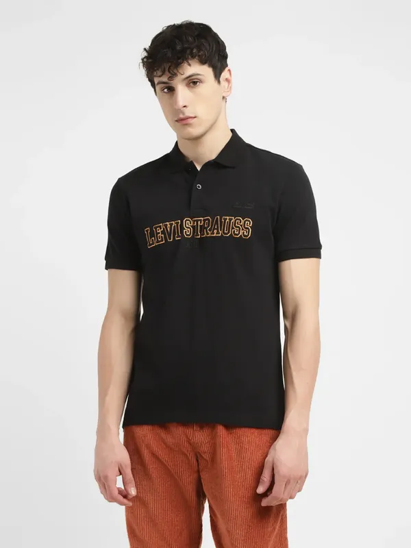 Levis black polo casual t-shirt