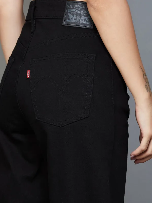 LEVIS black slim fit denim jeans