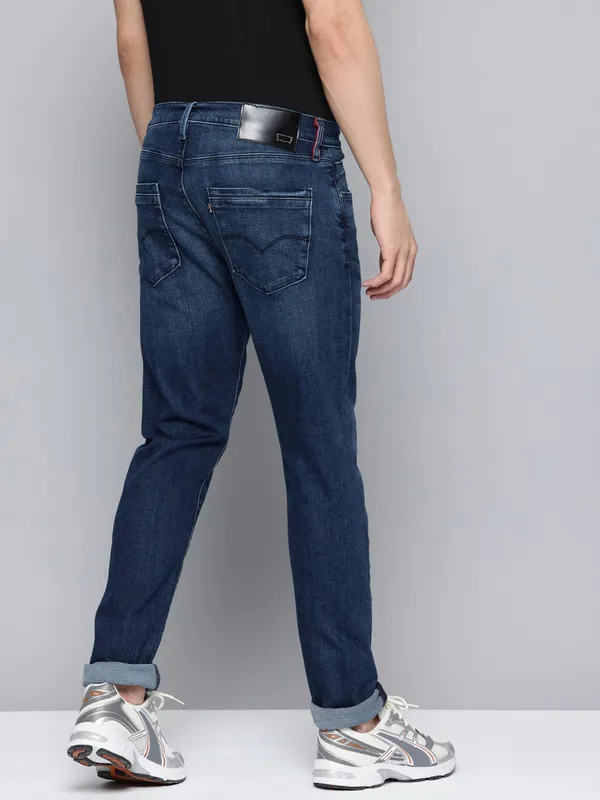 LEVIS blue slim tapered fit denim jeans
