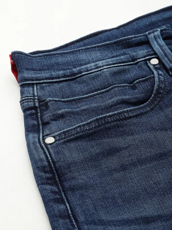 LEVIS blue slim tapered fit denim jeans