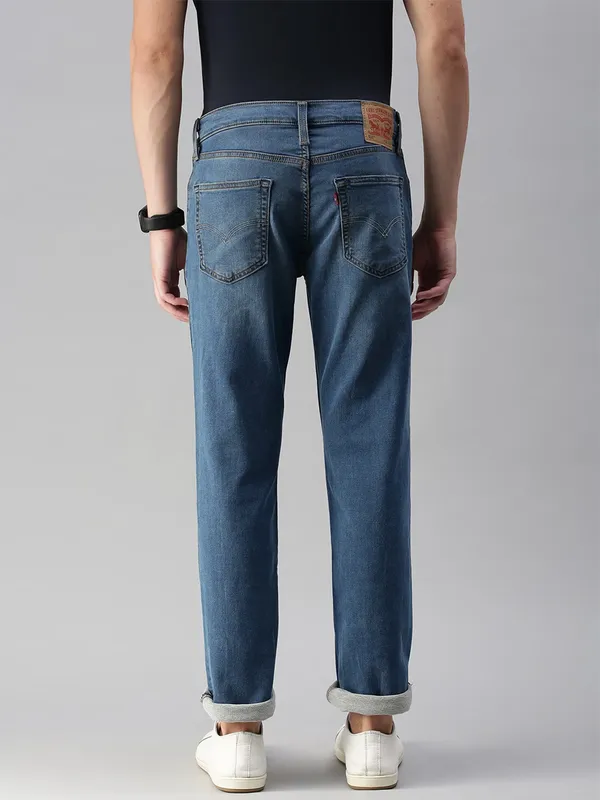 Levis blue washed jeans in 511 slim fit