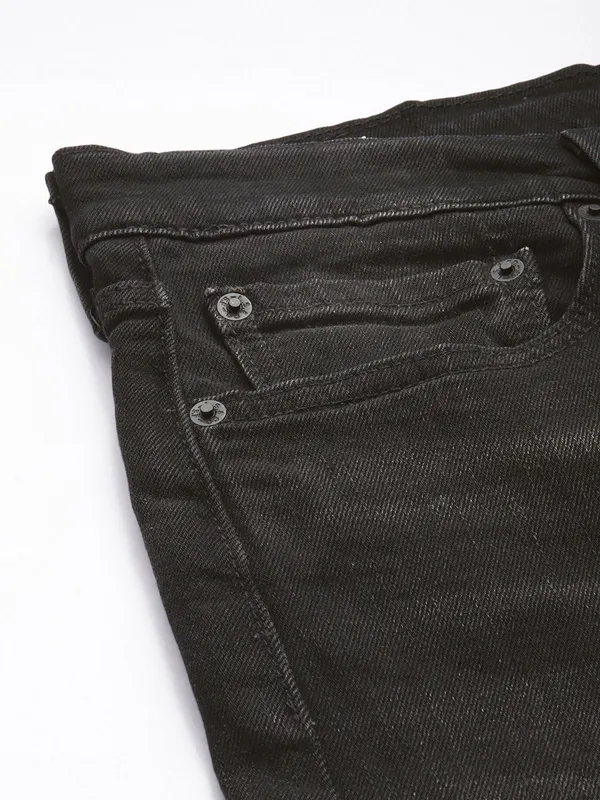 LEVIS charcoal grey washed 511 slim fit mens denim