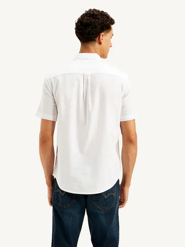 LEVIS cool white cotton casual shirt