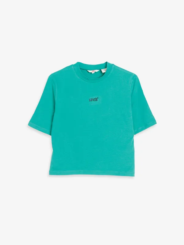 Levis cotton rama green top