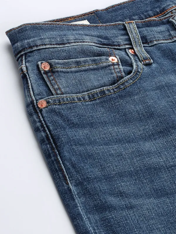 Levis dark blue 512 slim taper fit jeans