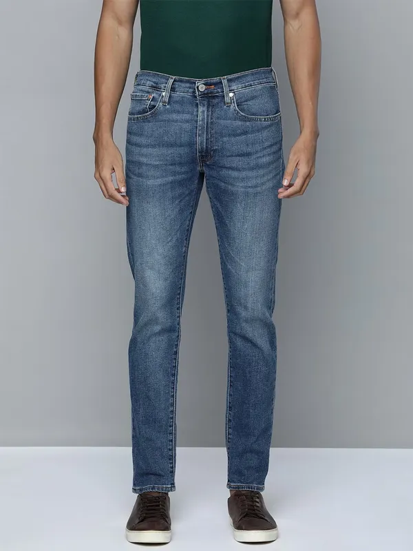 Levis dark blue 512 slim taper fit jeans