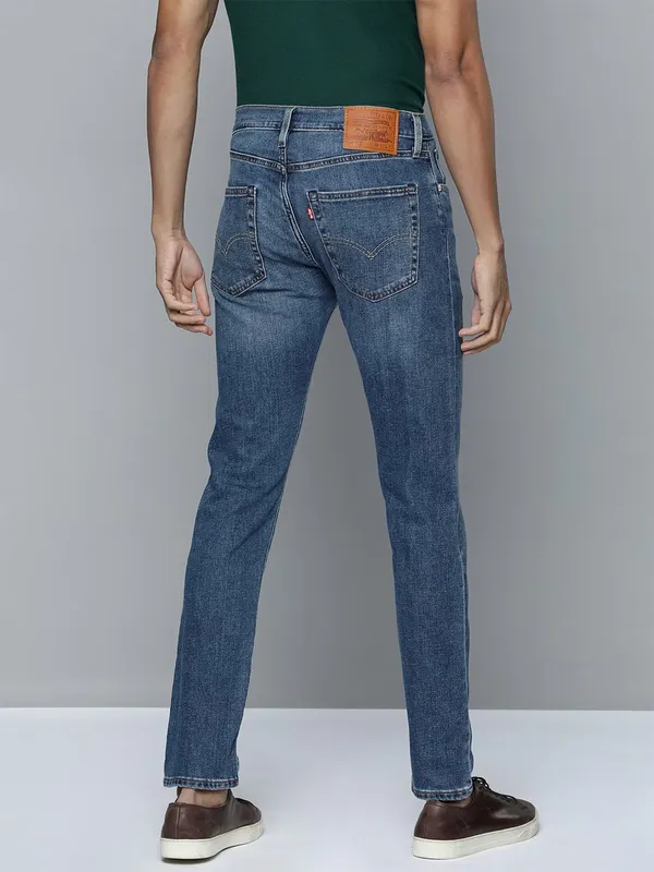 Levis dark blue 512 slim taper fit jeans
