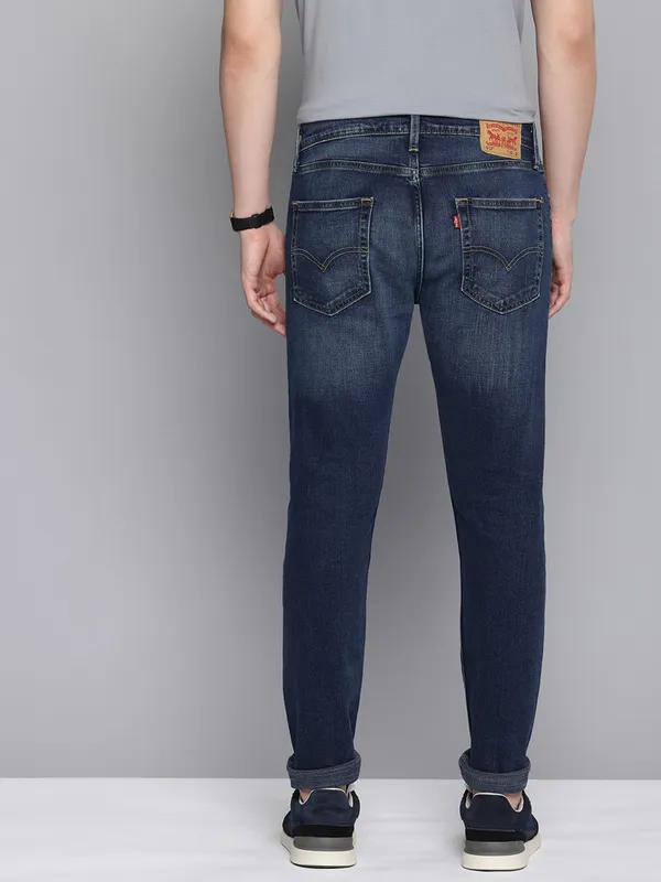 LEVIS Dark blue washed denim jeans