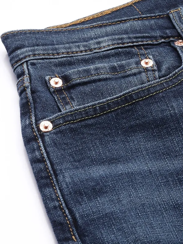 LEVIS Dark blue washed denim jeans