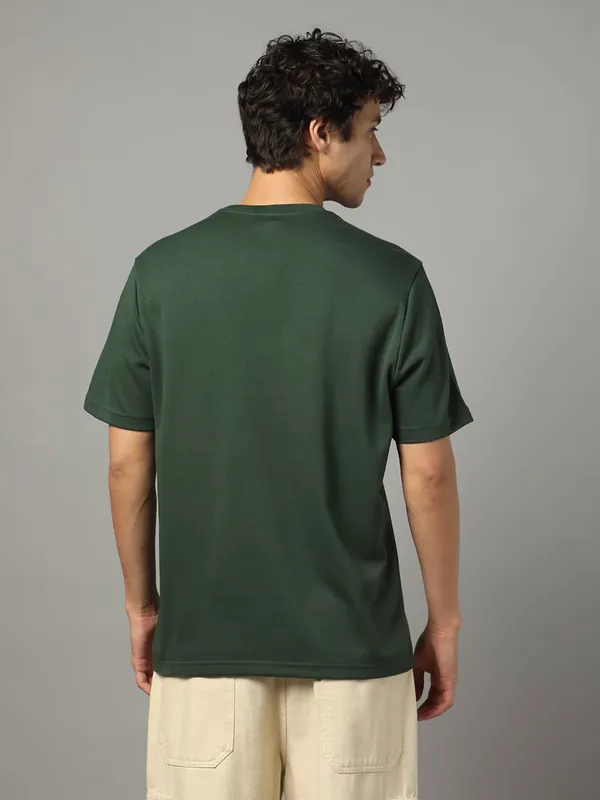 LEVIS dark green t-shirt in cotton